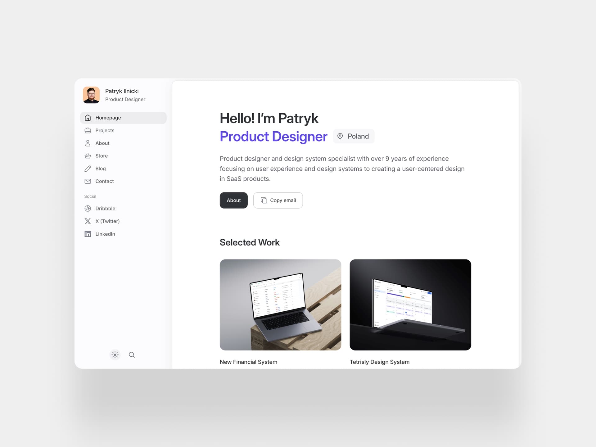 Easyfolio Portifolio Template 2
