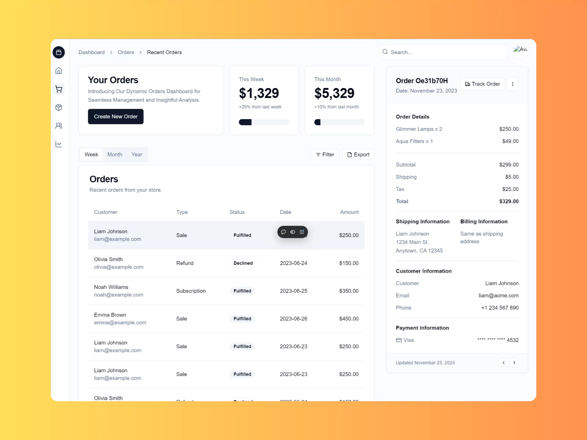 Modern Next Js Dashboard 1
